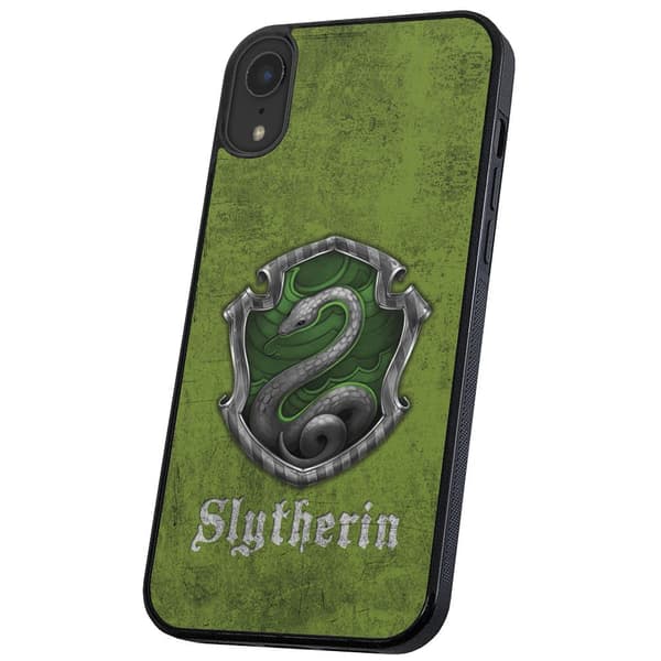iPhone XR - Skal/Mobilskal Harry Potter Slytherin