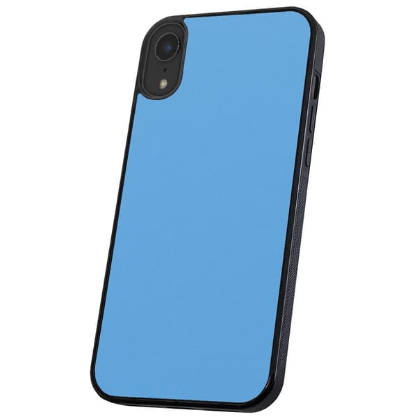 iPhone XR - Cover/Mobilcover Lysblå