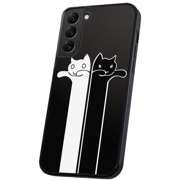 Samsung Galaxy S21 FE 5G - Deksel/Mobildeksel Avlange Katter