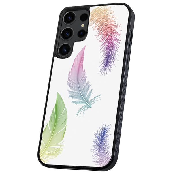 Samsung Galaxy S22 Ultra - Cover/Mobilcover Fjer