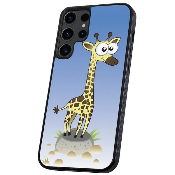 Samsung Galaxy S22 Ultra - Cover/Mobilcover Tegnet Giraf