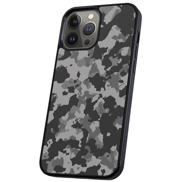 iPhone 13 Pro Max - Cover/Mobilcover Kamouflage