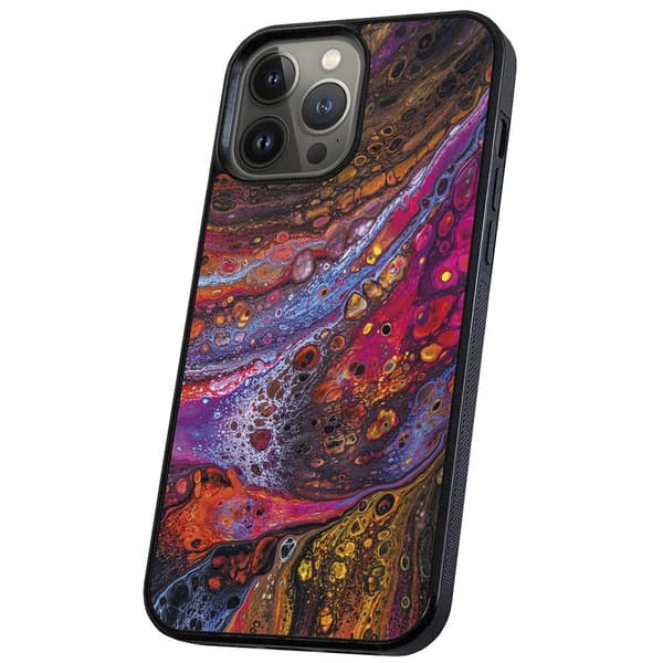 iPhone 13 Pro Max - Cover/Mobilcover Psykedelisk