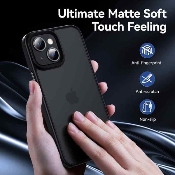 iPhone 13-etui - mat sort
