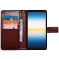 Miniatyrbillede 1 af 4: Wallet cover 3-kort Sony Xperia 10 IV - Brun