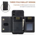 Miniatyrbillede 3 af 6: 8-SLOT iPhone X / XS stødsikkert cover med magnetisk kortholder DG.MING Afmonter