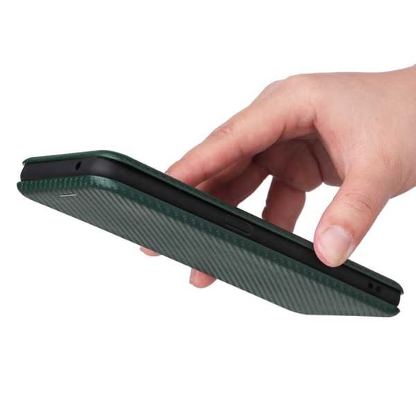 OnePlus Nord CE 2 5G Flipfodral Kortfack CarbonDreams Grön