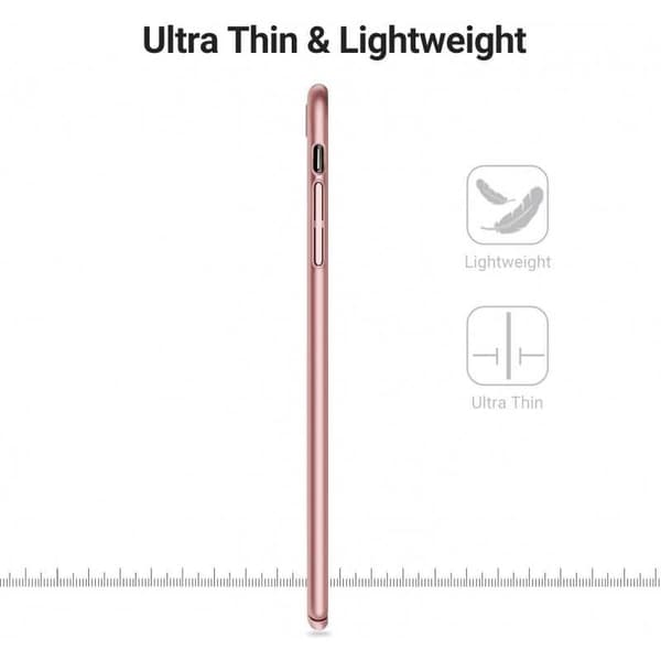 iPhone 7 / 8 / SE(2020 & 2022) Ultratunt Lätt Skal Basic V2 Rosenguld