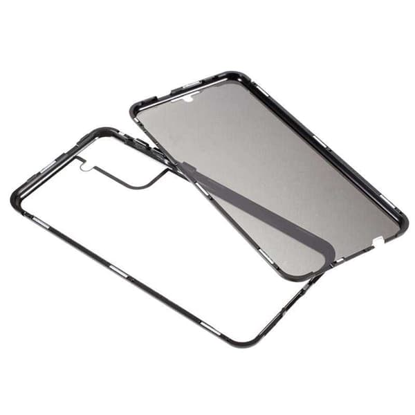 Samsung S22 Privacy Heltäckande Premium Skal Glassback V4