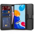 Miniatyrbillede 1 af 4: Xiaomi Redmi Note 11 / 11S Pung-etui PU-læder 4 RUMMET