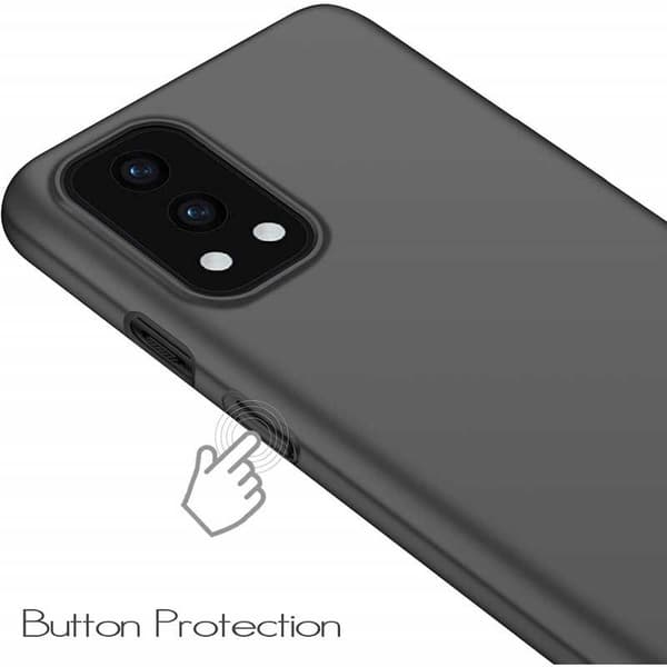 OnePlus Nord 2 5G Tunn Ultratunt Mattsvart Skal Basic V2