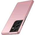 Miniatyrbillede 1 af 7: Samsung S21 Ultra tyndt letvægtsmobilcover Basic V2 Rose Gold