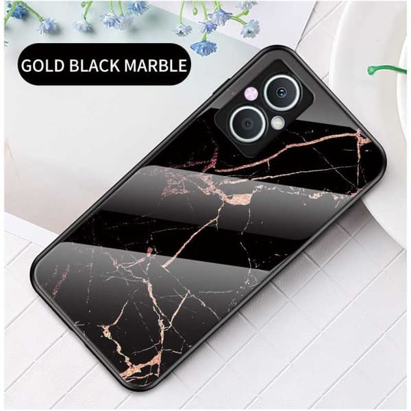 OnePlus Nord N20 5G Marmorskal 9H Härdat Glas Baksida Glassback V2