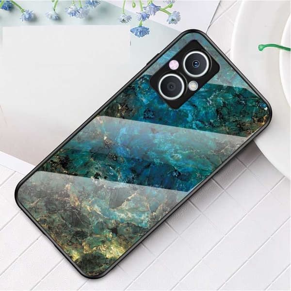 OnePlus Nord N20 5G Marmorskal 9H Härdat Glas Baksida Glassback V2