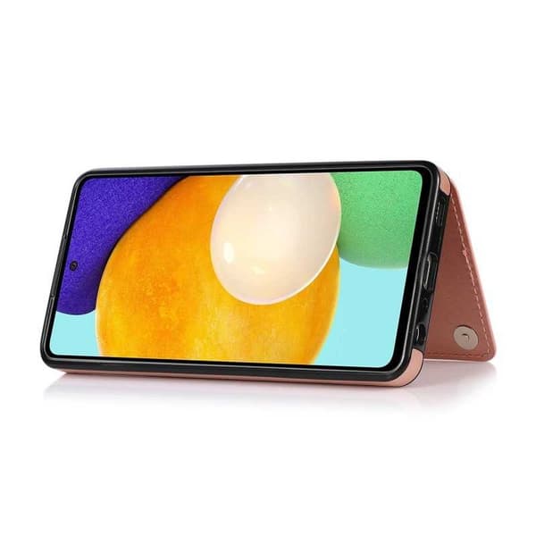 Samsung A33 5G Stöttåligt Skal Korthållare 3-FACK Flippr V2