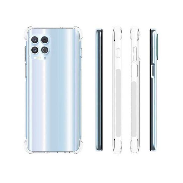Motorola Moto G100 iskuja vaimentava silikonikotelo Shockr