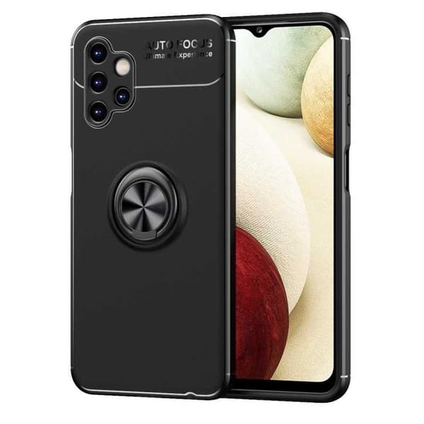 Samsung A13 4G Praktisk Stöttåligt Skal med Ringhållare V3