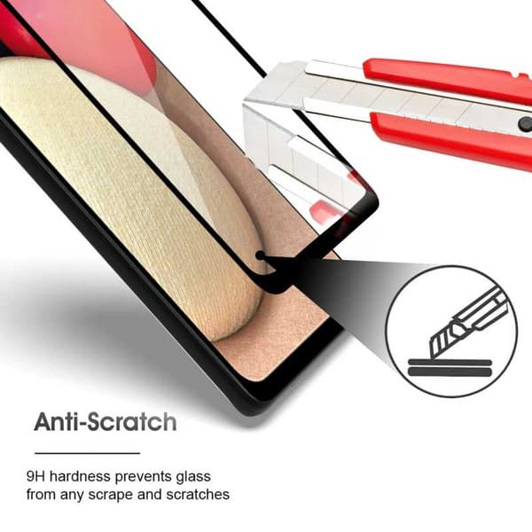 Samsung A02s FullFrame 0,26mm 9H herdet glass