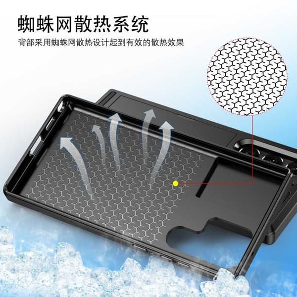 Samsung Galaxy S22 Ultra stødsikkert cover med kortrum