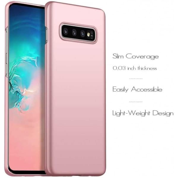 Samsung S10 Thin Light Cover Basic V2 Rose Gold