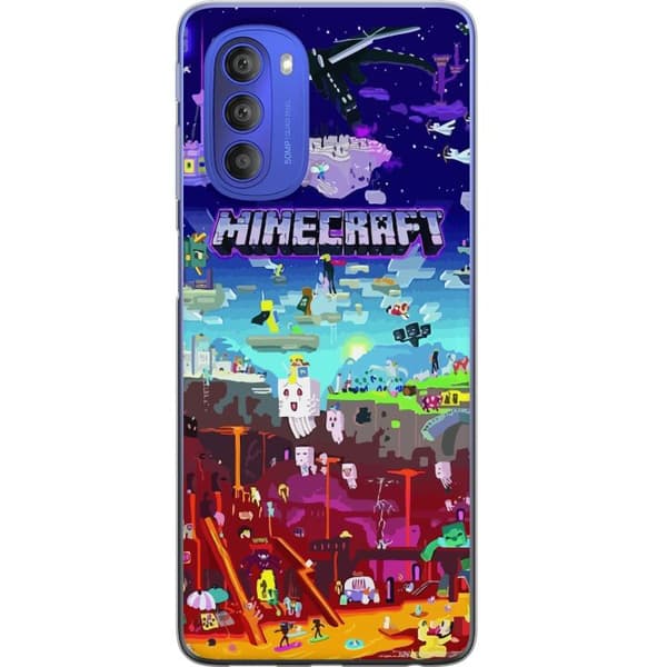 Motorola Moto G51 5G Deksel / Mobildeksel - MineCraft
