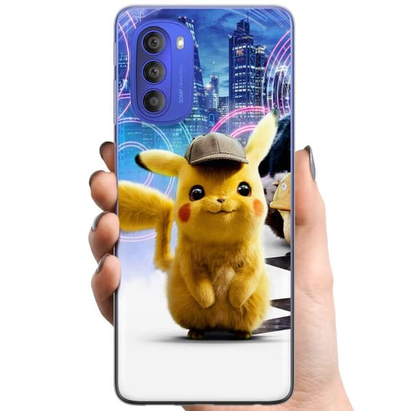Motorola Moto G51 5G TPU Mobildeksel Etterforsker Pikachu