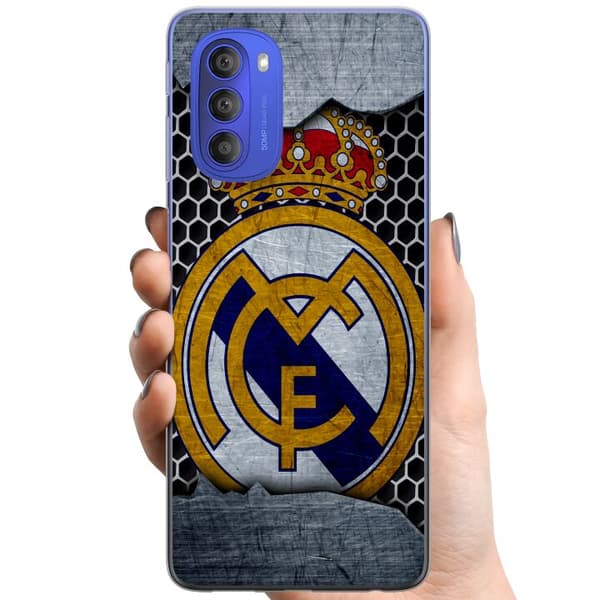 Motorola Moto G51 5G TPU Mobilcover Real Madrid CF
