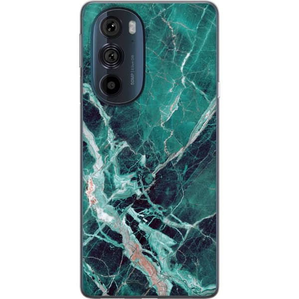 Motorola Edge 30 Pro Gennemsigtig cover Marmor