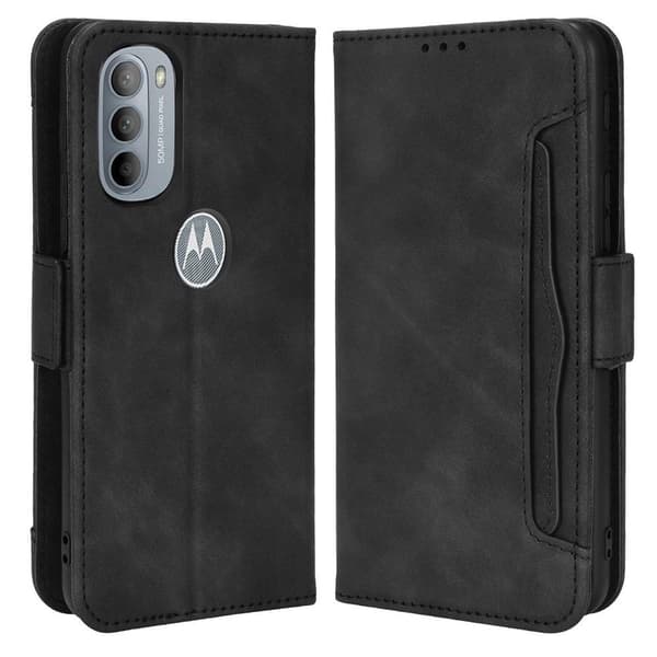 SKALO Moto G31 / G41 6-RUM Pungetaske - Sort