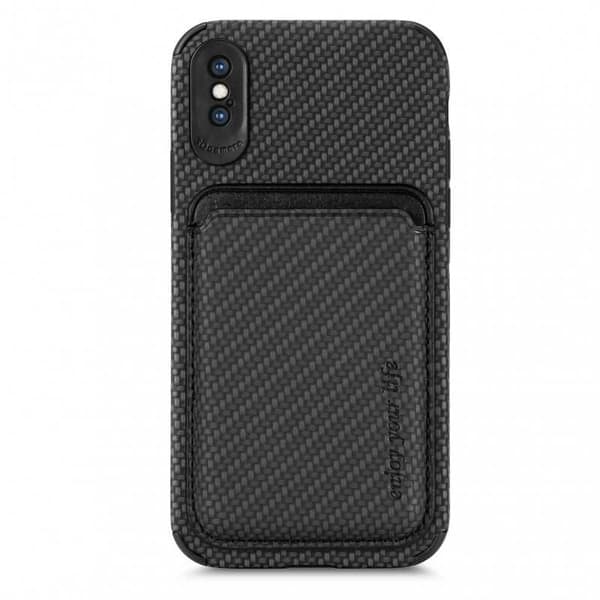 iPhone XS Max Stødsikkert etui med magnetkortholder Magsafe RFID