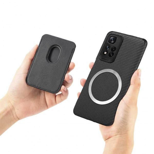 Xiaomi Redmi Note 11 Pro Stødsikker skal med magnetisk kortholder Magsafe RFID