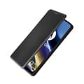Pikkukuva 3 / 9: SKALO Moto G51 Carbon Fiber Lompakkokotelo - Musta