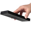 Pikkukuva 7 / 9: SKALO Moto G51 Carbon Fiber Lompakkokotelo - Musta