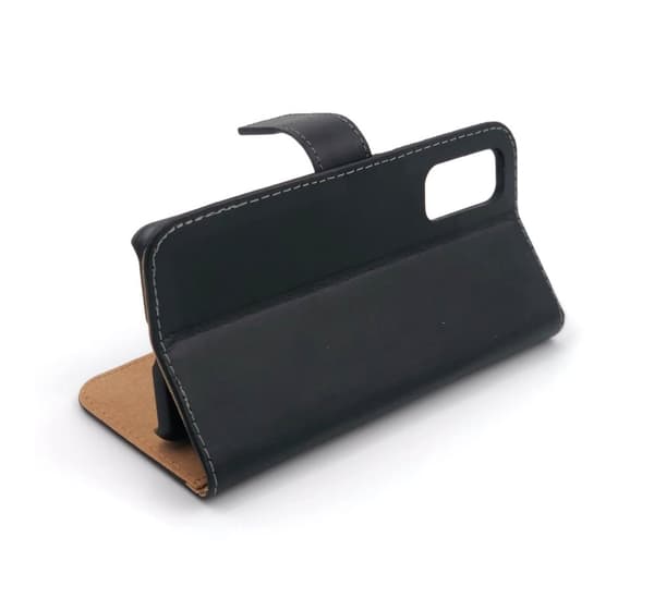 SKALO Samsung S22+ Plånboksfodral Äkta Skinn