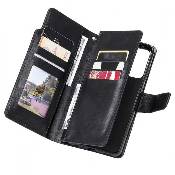 Samsung A71 4G praktisk pung-etui med 12-bakker Array V4
