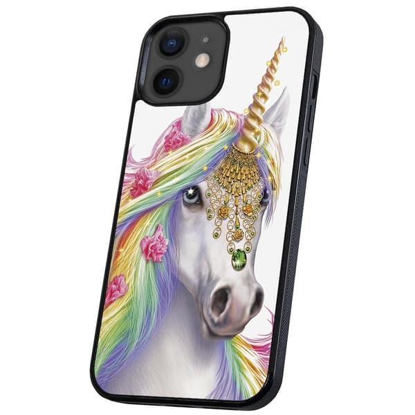 iPhone 12/12 Pro - Skal/Mobilskal Unicorn/Enhörning