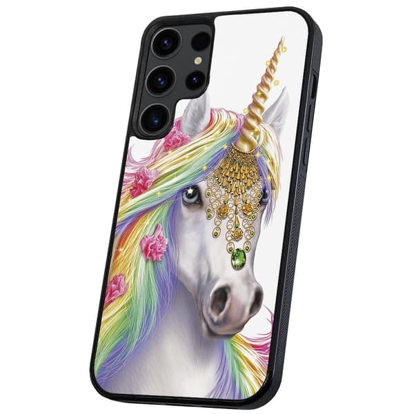 Samsung Galaxy S22 Ultra - Cover/Mobilcover Unicorn/Enhjørning