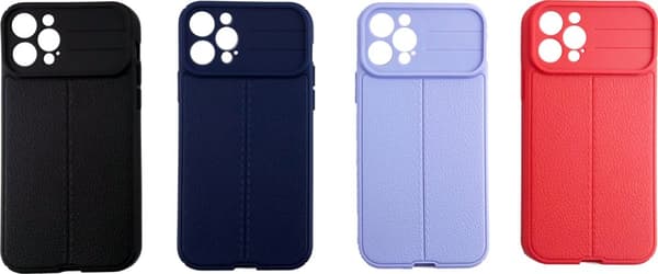iPhone 12 Pro Skal - Mikrofiber Silikon