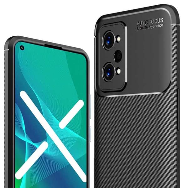 Realme GT 2 / GT Neo 2 Stöttåligt Slimmat Skal FullCarbon V4