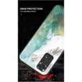 Miniatyrbillede 6 af 9: Xiaomi Redmi Note 11 / 11S Marble Shell 9H hærdet glas bagside glas bagside V2