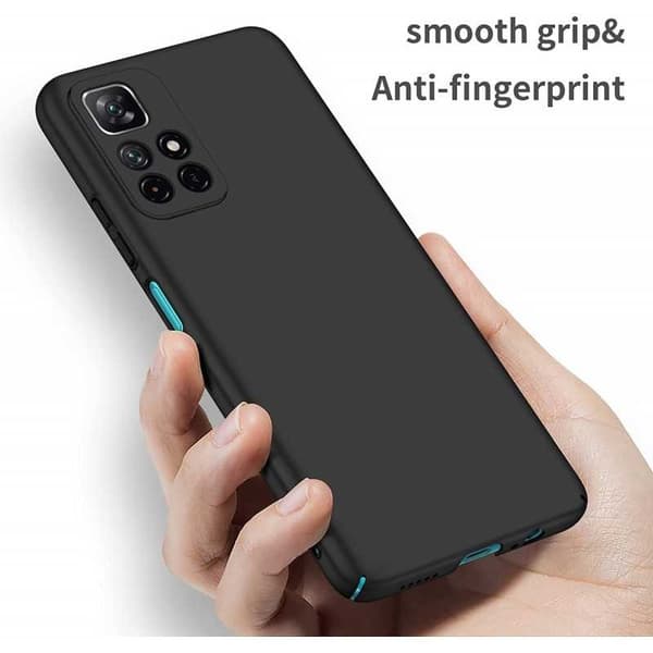 Xiaomi Redmi Note 11 / 11S Ultratynd mat sort Shell Basic V2