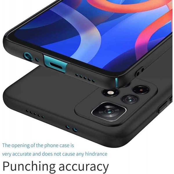 Xiaomi Redmi Note 11 / 11S Ultratynd mat sort Shell Basic V2