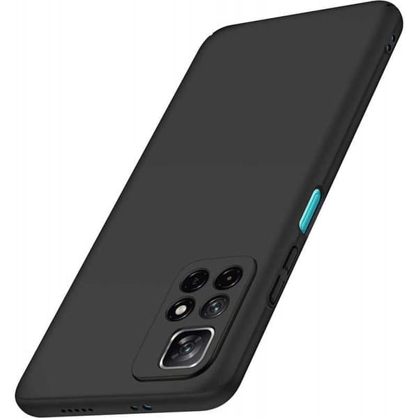 Xiaomi Redmi Note 11 / 11S Ultratynd mat sort Shell Basic V2