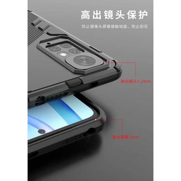 Xiaomi Redmi Note 11 / 11S Stöttåligt Skal med Kickstand ThinArmor V2