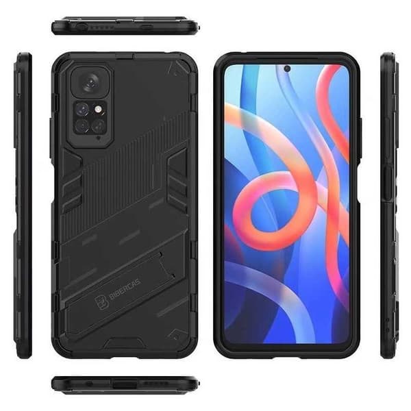 Xiaomi Redmi Note 11 / 11S Stöttåligt Skal med Kickstand ThinArmor V2