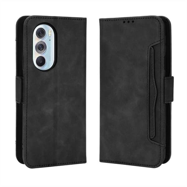 Motorola Edge 30 Pro Plånboksfodral PU-Läder 6-FACK Winston V3