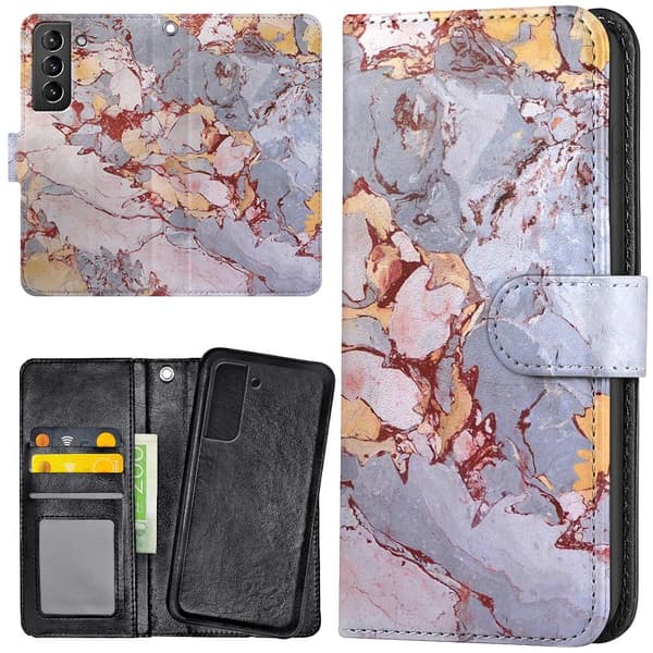 Samsung Galaxy S22 - Mobilcover/Etui Cover Marmor