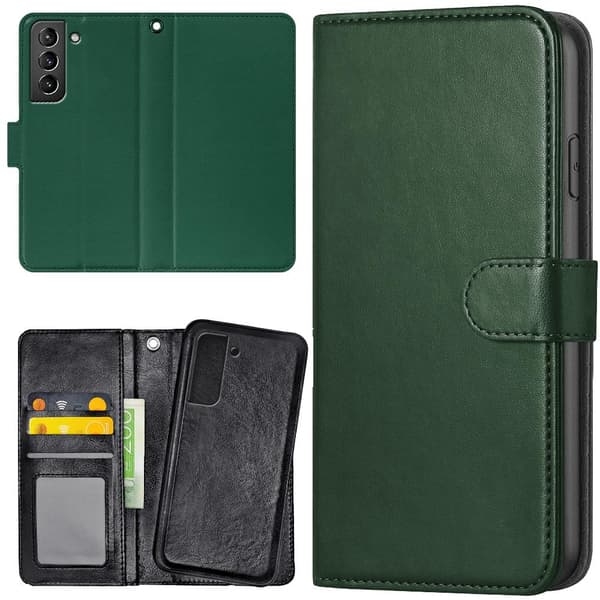 Samsung Galaxy S22 - Mobilcover/Etui Cover Mørkgrøn