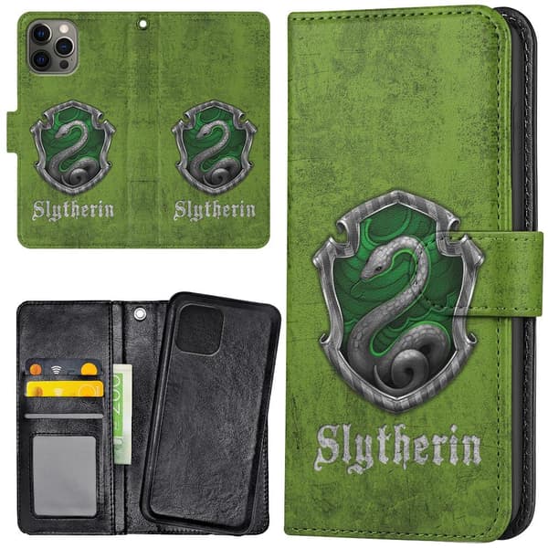 iPhone 13 Pro - Lommebok Deksel Harry Potter Slytherin