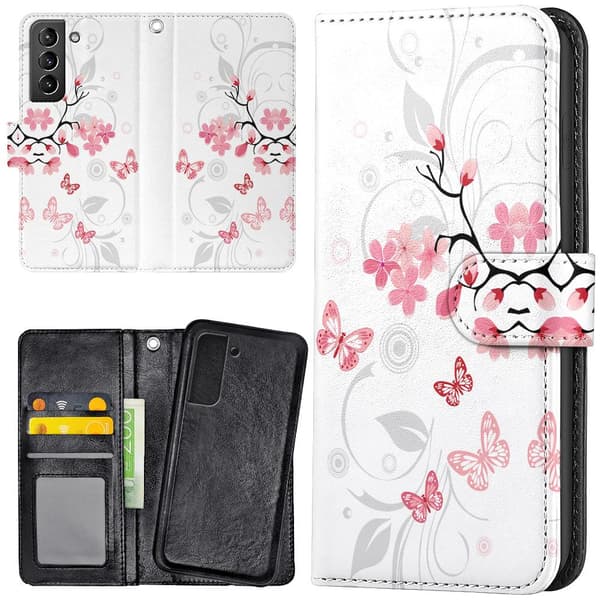 Samsung Galaxy S22 Plus - Lompakkokotelo/Kuoret Luonnonkuosi